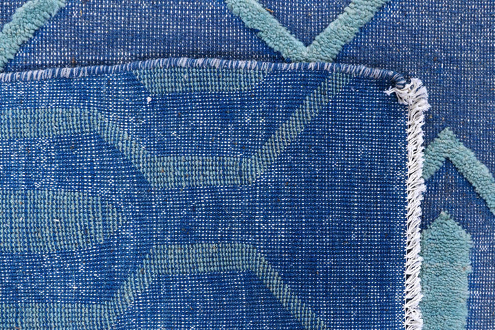 Steel Blue Barjasta 8' x 9' 8 - No. 57831 - ALRUG Rug Store