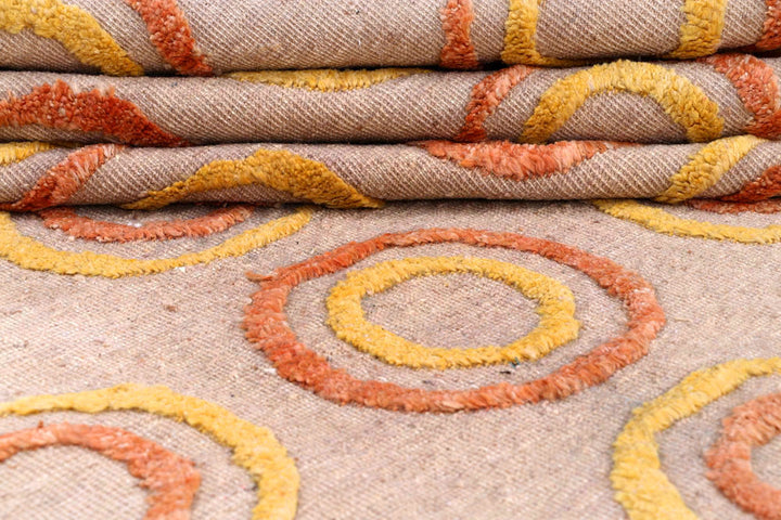 Antique White Barjasta 8' 10 x 11' 10 - No. 57832 - ALRUG Rug Store