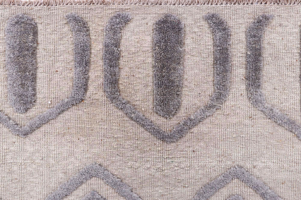 Antique White Barjasta 8' 1 x 10' 4 - No. 57833 - ALRUG Rug Store