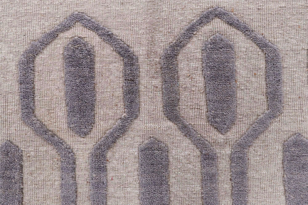 Antique White Barjasta 8' 1 x 10' 4 - No. 57833 - ALRUG Rug Store