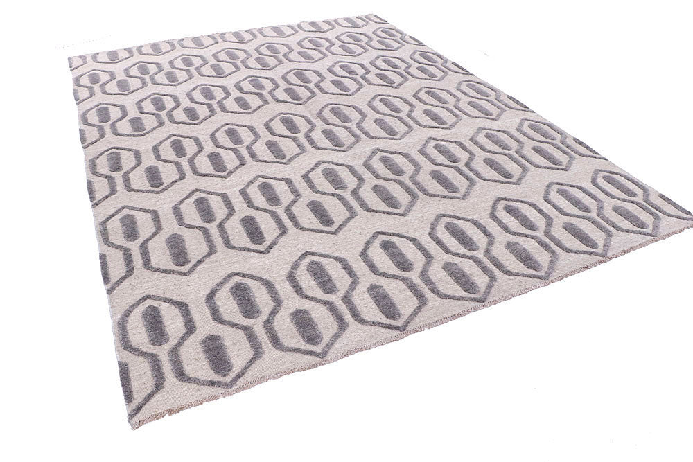 Antique White Barjasta 8' 1 x 10' 4 - No. 57833 - ALRUG Rug Store