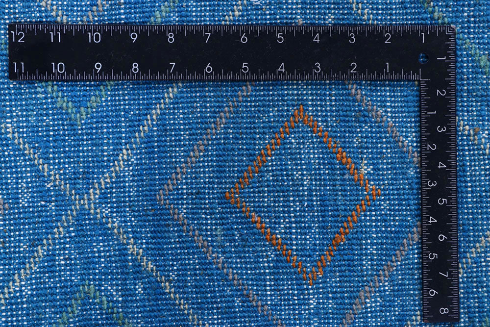 Cornflower Blue Barjasta 8' x 10' 4 - No. 57837 - ALRUG Rug Store