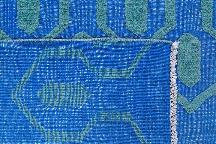 Cornflower Blue Barjasta 8' 11 x 11' 10 - No. 57838 - ALRUG Rug Store