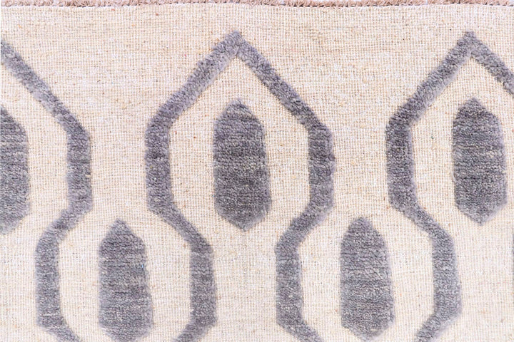 Antique White Barjasta 8' x 10' 2 - No. 57842 - ALRUG Rug Store