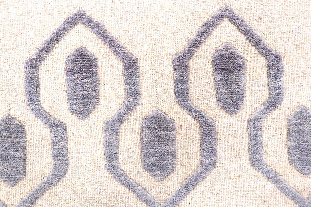 Antique White Barjasta 8' x 10' 2 - No. 57842 - ALRUG Rug Store