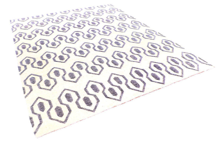 Antique White Barjasta 8' x 10' 2 - No. 57842 - ALRUG Rug Store