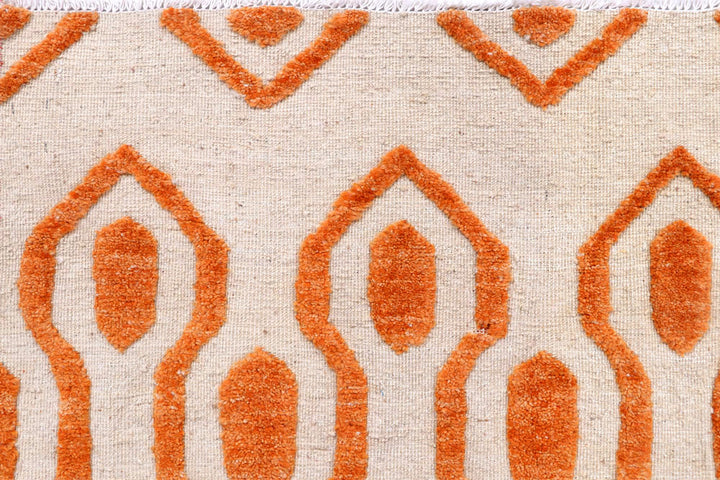 Antique White Barjasta 8' x 10' 3 - No. 57844 - ALRUG Rug Store