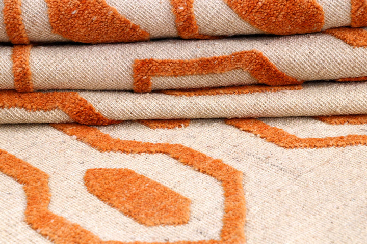 Antique White Barjasta 8' x 10' 3 - No. 57844 - ALRUG Rug Store