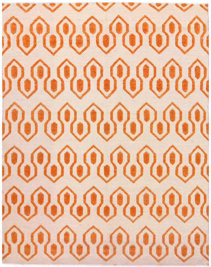 Antique White Barjasta 8' x 10' 3 - No. 57844 - ALRUG Rug Store