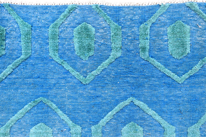 Dodger Blue Barjasta 9' x 11' 8 - No. 57845 - ALRUG Rug Store