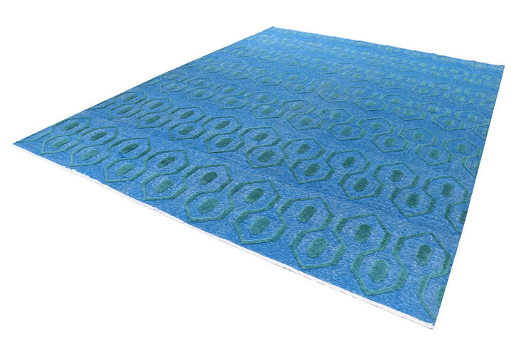 Dodger Blue Barjasta 9' x 11' 8 - No. 57845 - ALRUG Rug Store