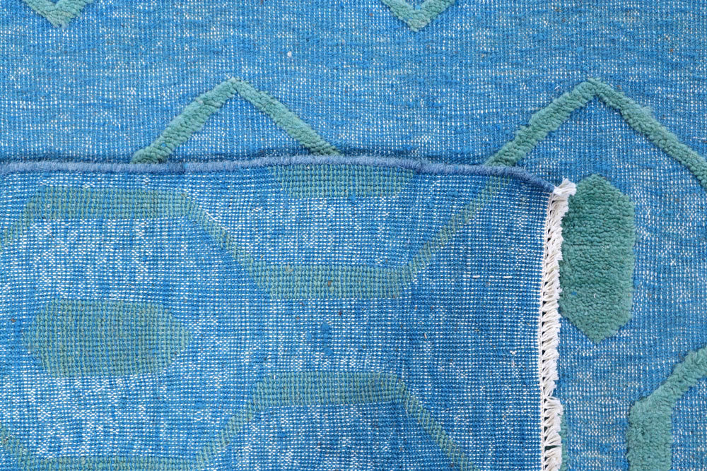 Dodger Blue Barjasta 9' x 11' 8 - No. 57845 - ALRUG Rug Store