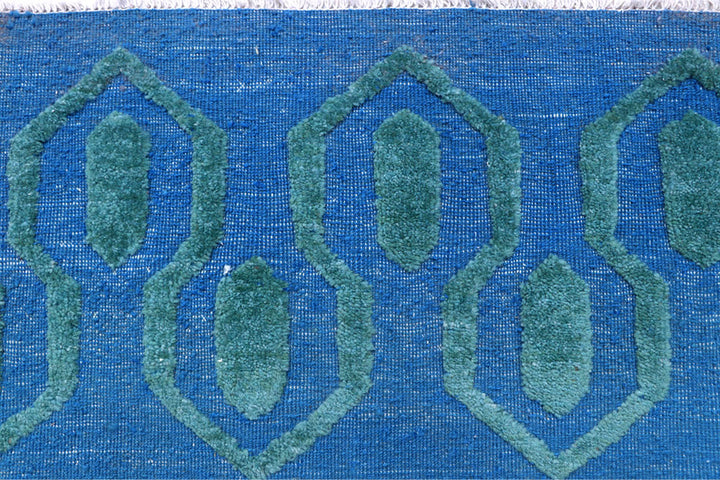 Dodger Blue Barjasta 10' x 14' 3 - No. 57847 - ALRUG Rug Store