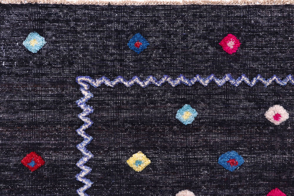 Black Barjasta 8' 3 x 10' 2 - No. 57853 - ALRUG Rug Store