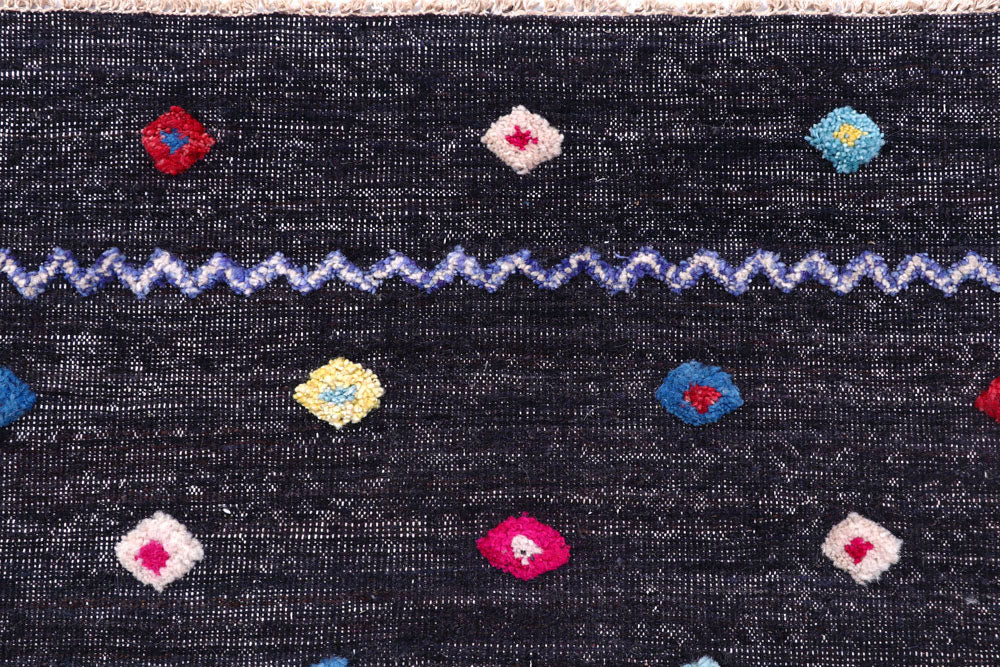 Black Barjasta 8' 3 x 10' 2 - No. 57853 - ALRUG Rug Store