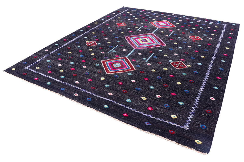 Black Barjasta 8' 3 x 10' 2 - No. 57853 - ALRUG Rug Store