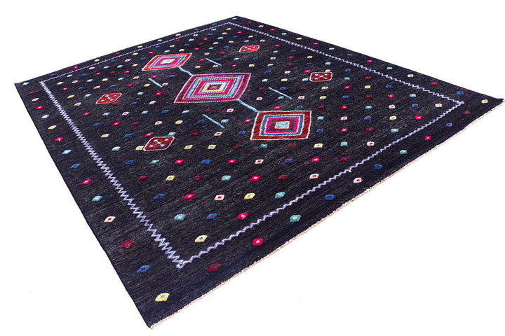 Black Barjasta 8' 3 x 10' 2 - No. 57853 - ALRUG Rug Store