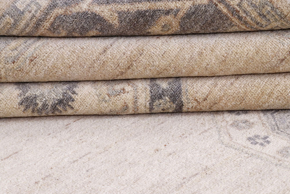 Blanched Almond Oushak 6' x 8' 8 - No. 57859 - ALRUG Rug Store