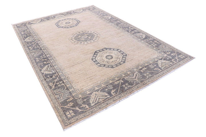Blanched Almond Oushak 6' x 8' 8 - No. 57859 - ALRUG Rug Store