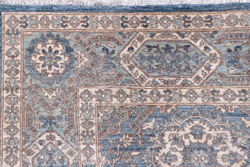 Steel Blue Oushak 5' 6 x 7' 7 - No. 57865 - ALRUG Rug Store