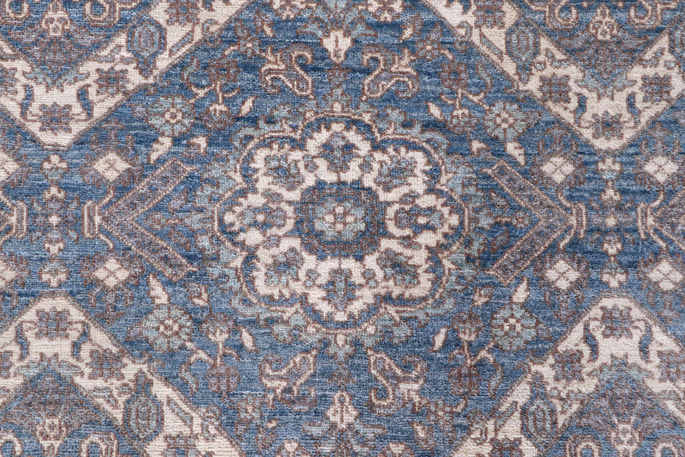 Steel Blue Oushak 5' 6 x 7' 7 - No. 57865 - ALRUG Rug Store