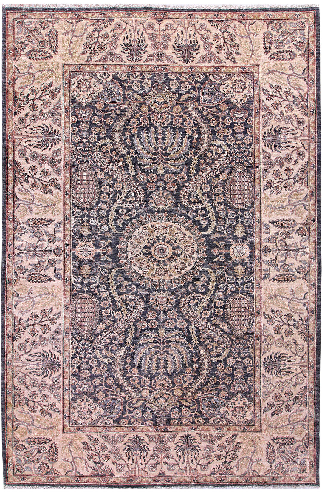 Dim Grey Oushak 6' x 8' 11 - No. 57866 - ALRUG Rug Store