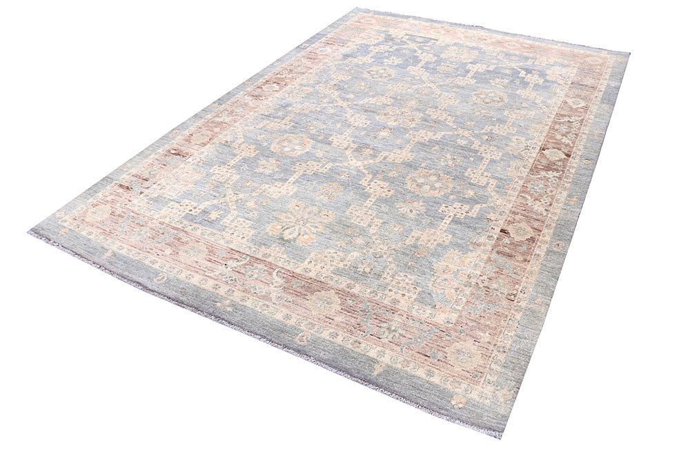 Dark Grey Ziegler 6' 1 x 9' - No. 57880 - ALRUG Rug Store
