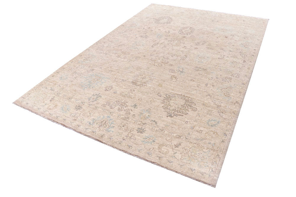 Wheat Ziegler 6' 1 x 9' - No. 57881 - ALRUG Rug Store
