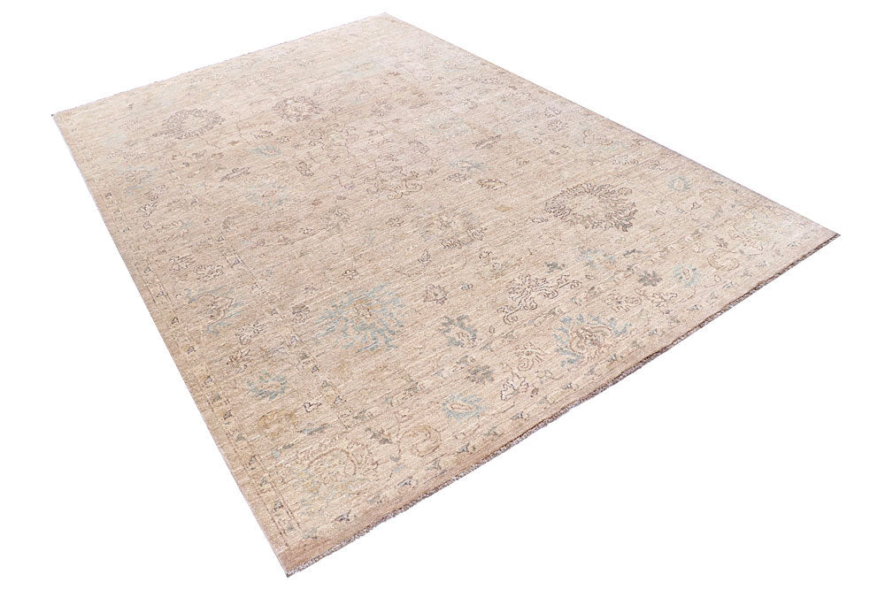 Wheat Ziegler 6' 1 x 9' - No. 57881 - ALRUG Rug Store