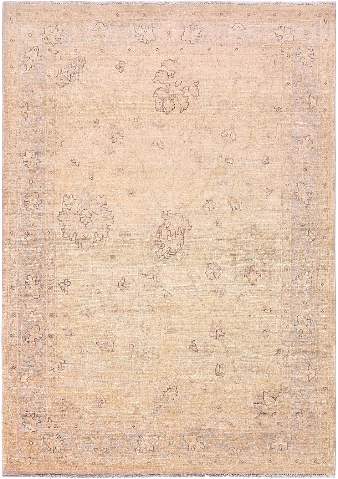 Bisque Ziegler 4' 11 x 6' 11 - No. 57929 - ALRUG Rug Store