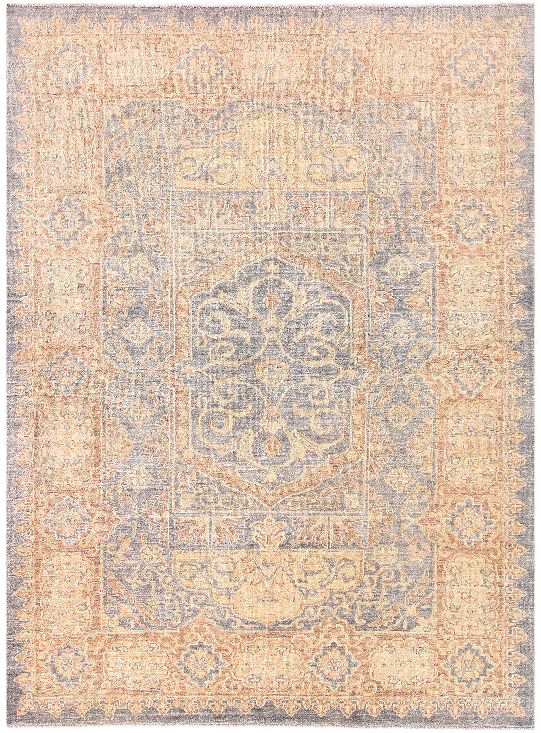 Silver Ziegler 5' 1 x 6' 10 - No. 57931 - ALRUG Rug Store