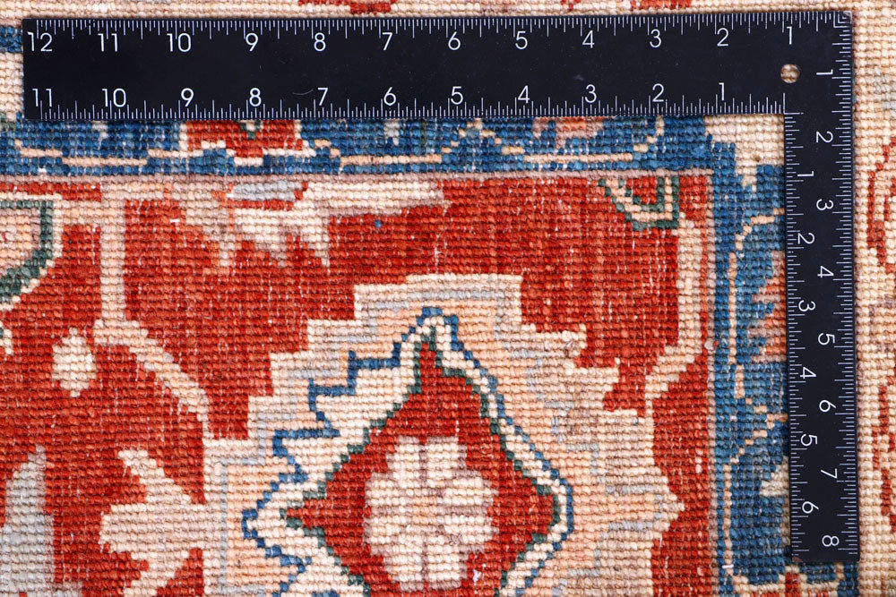 Multi Colored Ziegler 8' 11 x 11' 7 - No. 57961 - ALRUG Rug Store