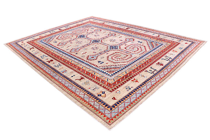 Silver Ziegler 9' 3 x 11' 9 - No. 57966 - ALRUG Rug Store
