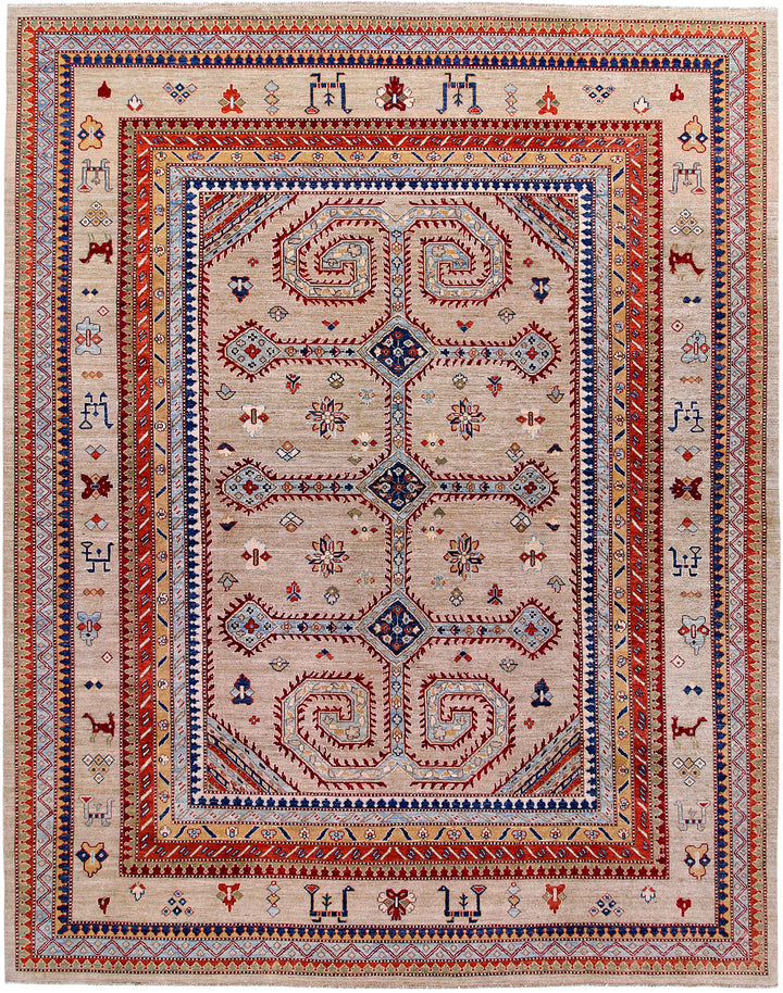 Silver Ziegler 9' 3 x 11' 9 - No. 57966 - ALRUG Rug Store