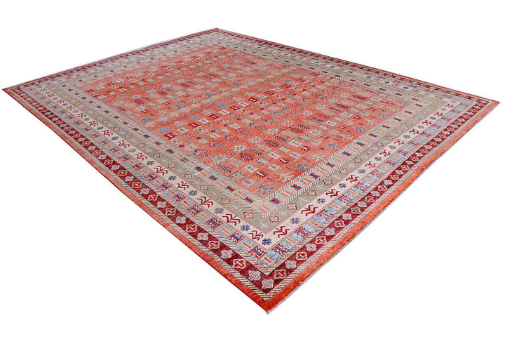 Coral Ziegler 9' x 11' 10 - No. 58031 - ALRUG Rug Store