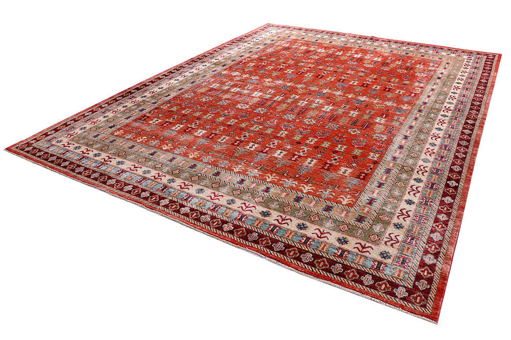 Coral Ziegler 9' x 11' 10 - No. 58031 - ALRUG Rug Store