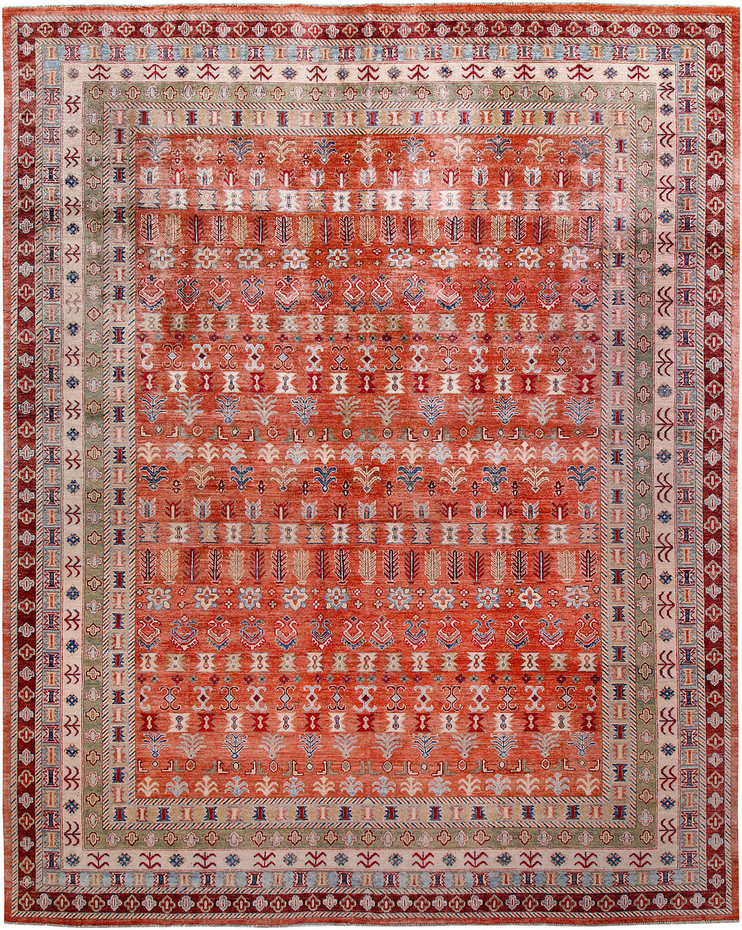 Coral Ziegler 9' x 11' 10 - No. 58031 - ALRUG Rug Store