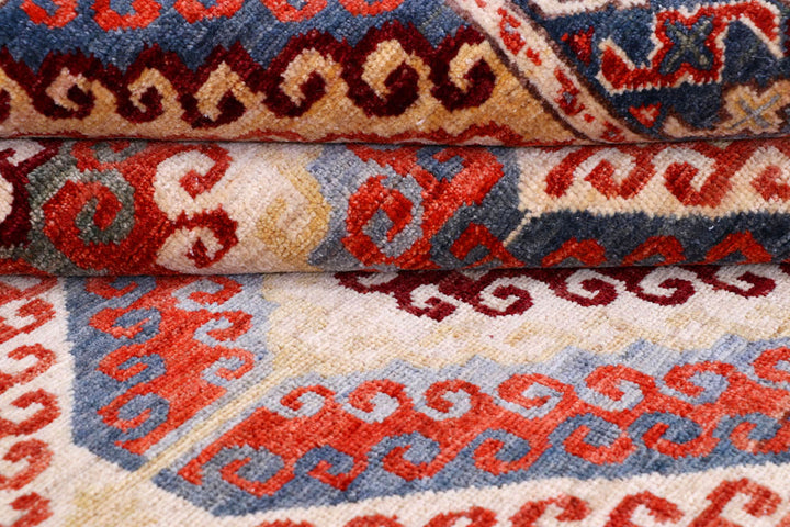 Multi Colored Kazak 4' 1 x 5' 11 - No. 58053 - ALRUG Rug Store