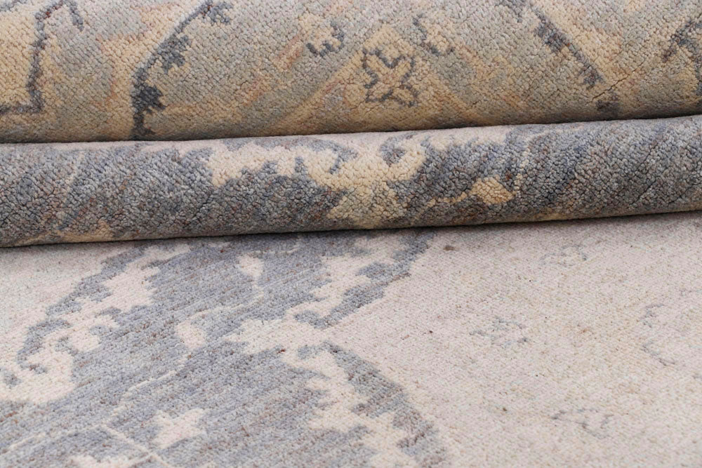 Dark Grey Oushak 9' 2 x 11' 8 - No. 58066 - ALRUG Rug Store