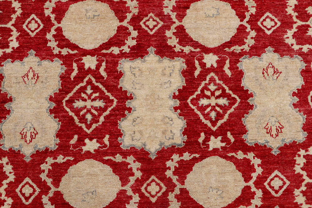 Firebrick Oushak 8' 10 x 11' 9 - No. 58067 - ALRUG Rug Store