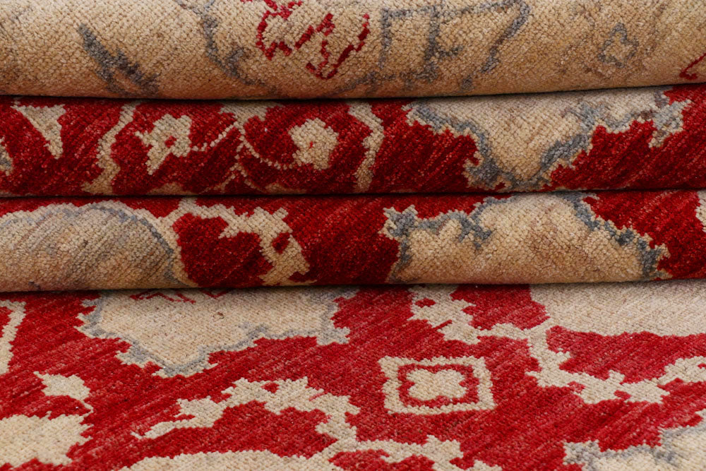 Firebrick Oushak 8' 10 x 11' 9 - No. 58067 - ALRUG Rug Store