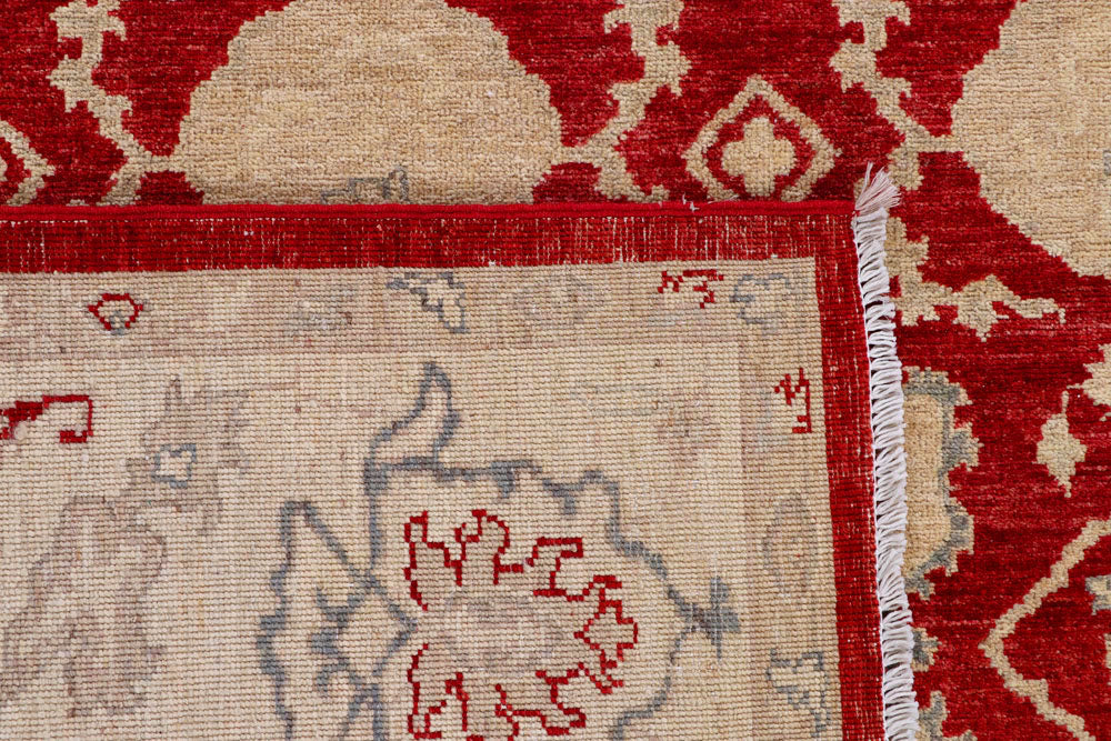 Firebrick Oushak 8' 10 x 11' 9 - No. 58067 - ALRUG Rug Store