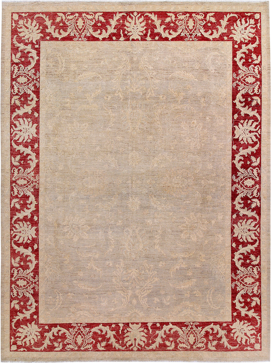 Tan Oushak 8' 10 x 11' 9 - No. 58069 - ALRUG Rug Store