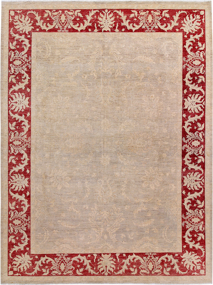 Tan Oushak 8' 10 x 11' 9 - No. 58069 - ALRUG Rug Store