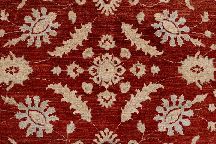 Maroon Oushak 8' 11 x 11' 8 - No. 58071 - ALRUG Rug Store