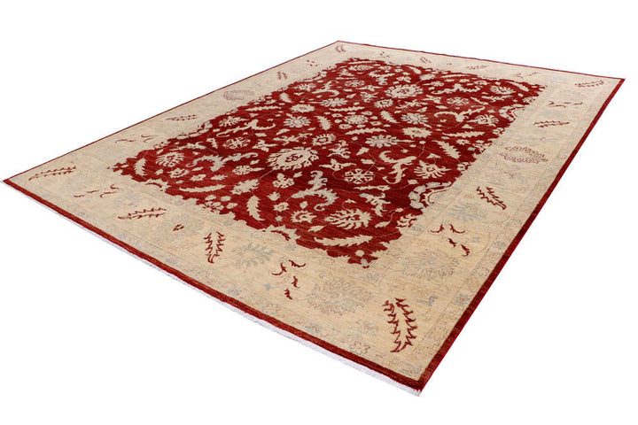 Maroon Oushak 8' 11 x 11' 8 - No. 58071 - ALRUG Rug Store