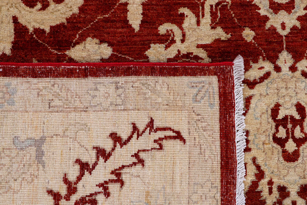 Maroon Oushak 8' 11 x 11' 8 - No. 58071 - ALRUG Rug Store