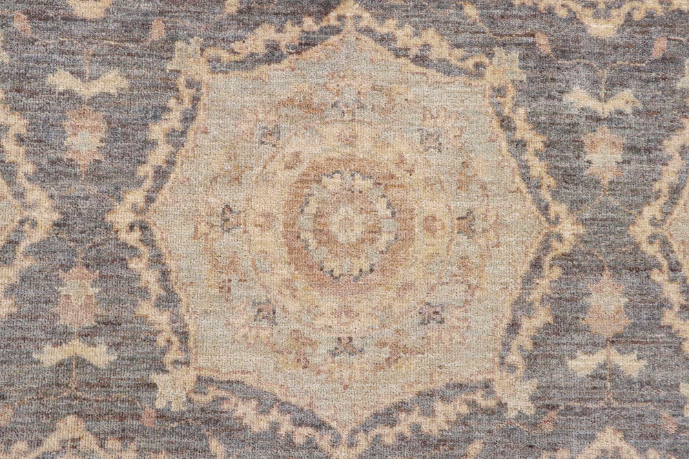 Grey Oushak 9' 1 x 11' 7 - No. 58072 - ALRUG Rug Store
