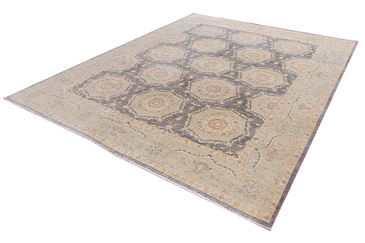 Grey Oushak 9' 1 x 11' 7 - No. 58072 - ALRUG Rug Store