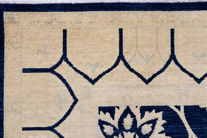 Midnight Blue Gombud 9' 1 x 12' 1 - No. 58074 - ALRUG Rug Store